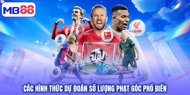 Các hình thức dự đoán số lượng phạt góc phổ biến 